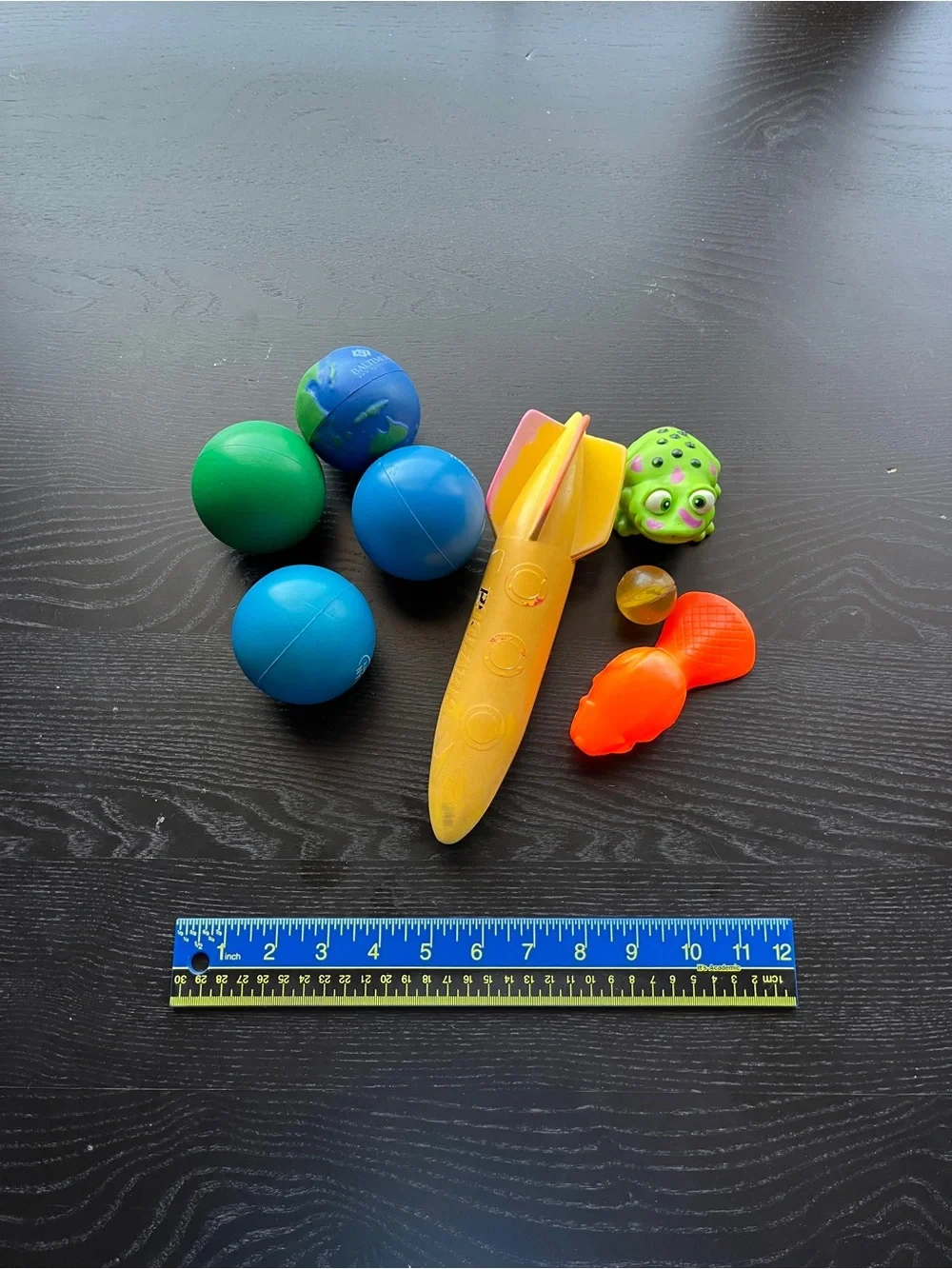 Pool Toys Bundle - Poolmaster Yellow Rocket Torpedo Dive Toy Stress Balls